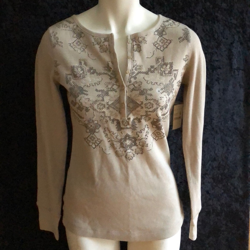 Eddie Bauer thermal Henley